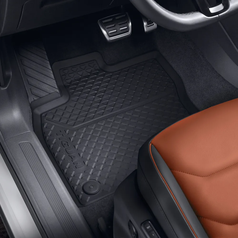 VW Tiguan II MQB / Tiguan Allspace gumiszőnyegek, 2 db, elölre, 5NB06150282V