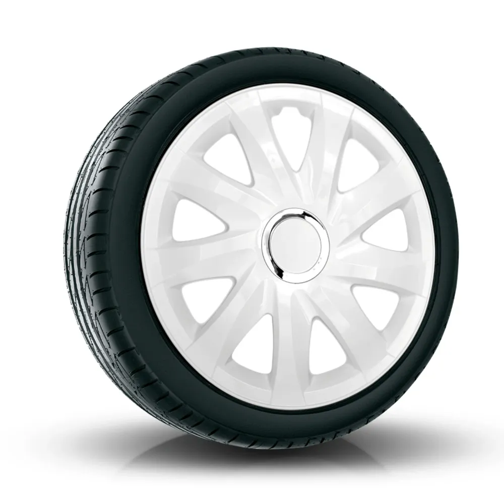 Univerzális 13'' NRM Drift keréktárcsák, fehér, 4 darabos készlet