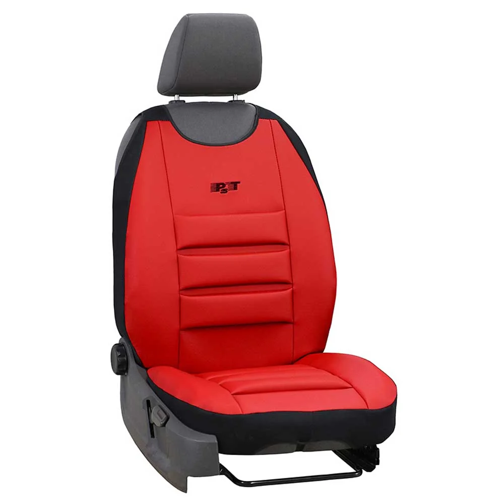 Univerzális Piros bőr vezetői üléshuzat Protect Ergonomic