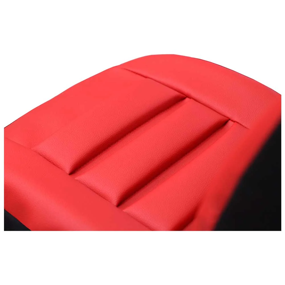 Univerzális Piros bőr vezetői üléshuzat Protect Ergonomic