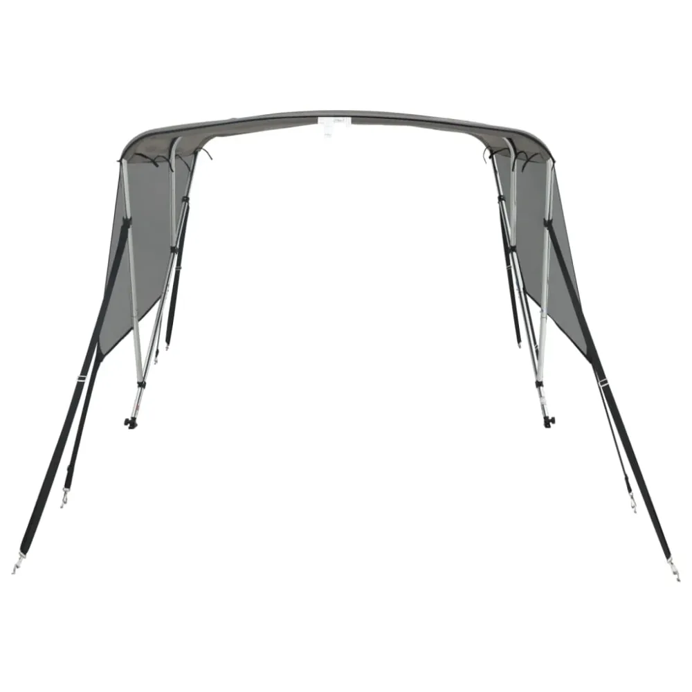 vidaXL háromágú bimini tető hálós oldalfalakkal 183x(137-152)x137 cm