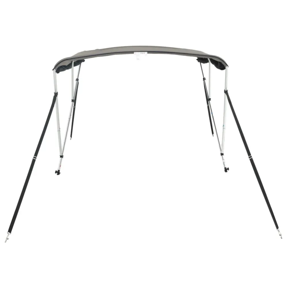 vidaXL háromágú bimini tető hálós oldalfalakkal 183x(137-152)x137 cm