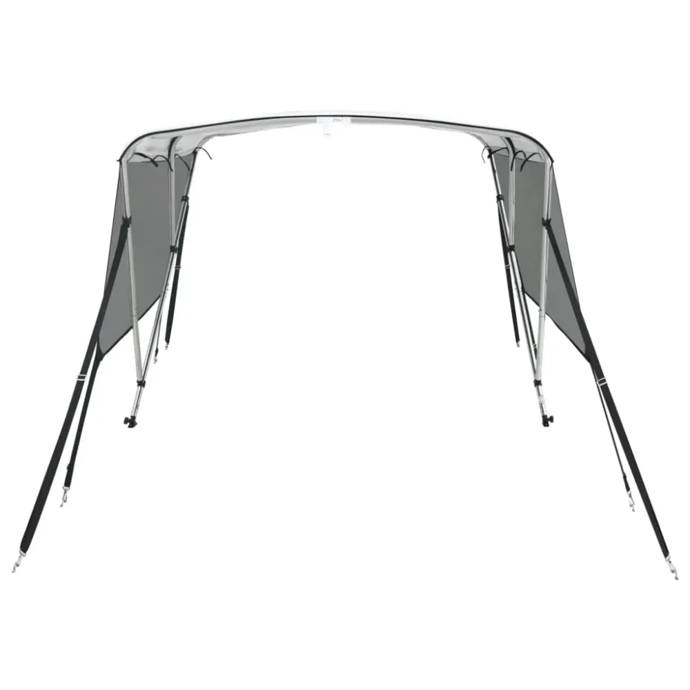vidaXL háromágú bimini tető hálós oldalfalakkal 183x(154-167)x137 cm
