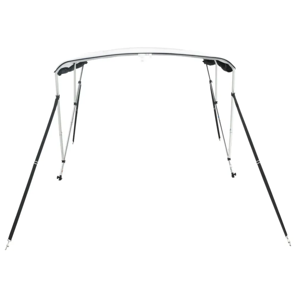 vidaXL háromágú bimini tető hálós oldalfalakkal 183x(154-167)x137 cm