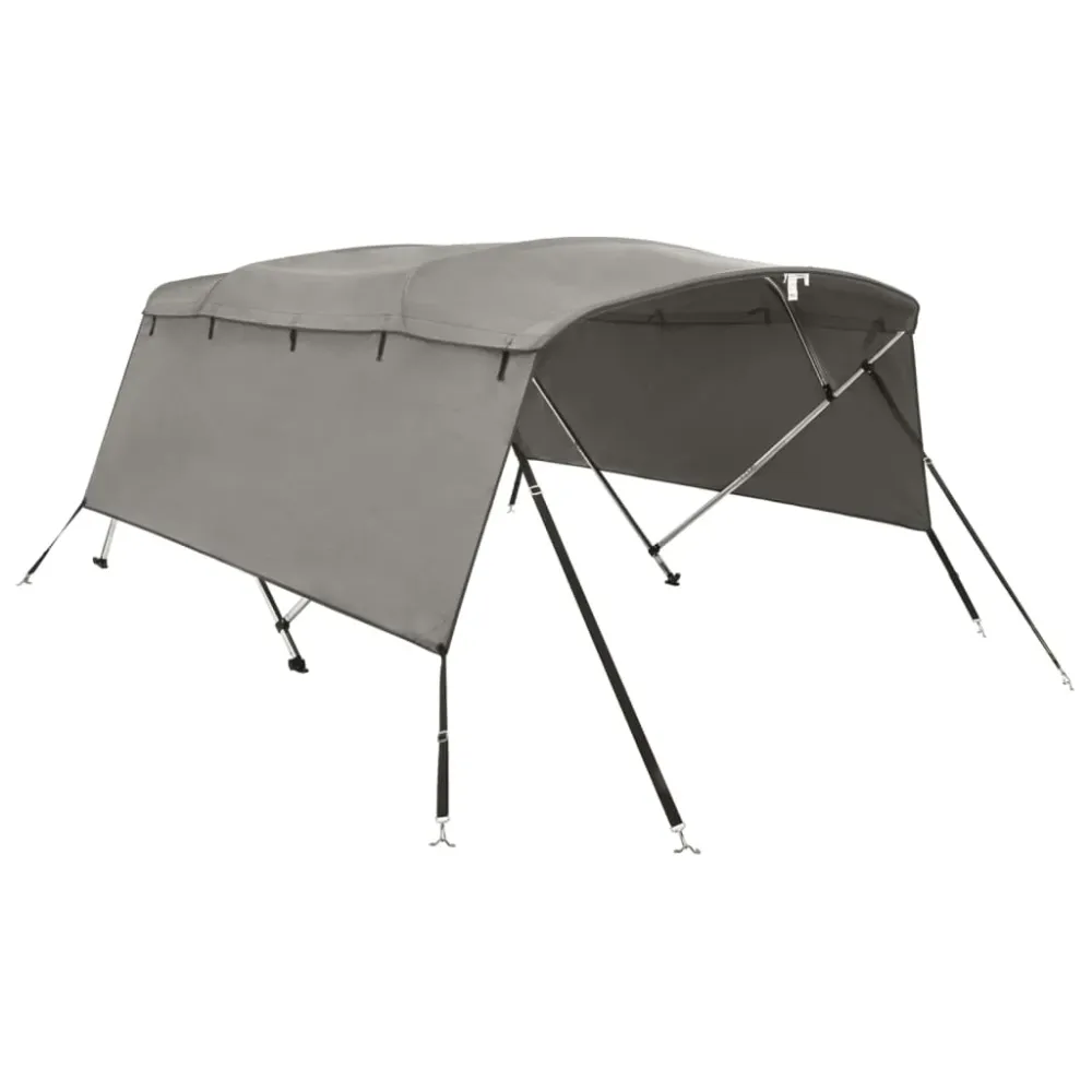 vidaXL négyágú bimini tető oldalfalakkal 243 x (170-182) x 137 cm