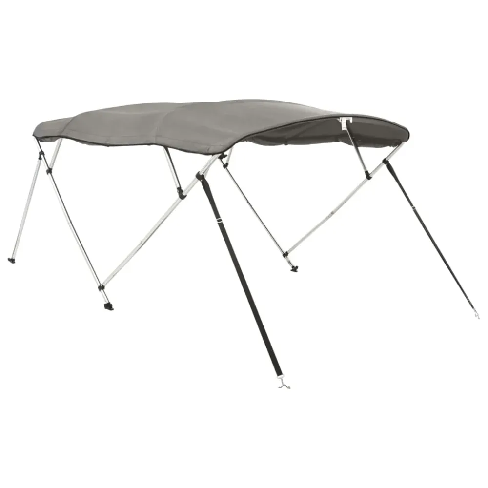 vidaXL négyágú bimini tető oldalfalakkal 243 x (170-182) x 137 cm