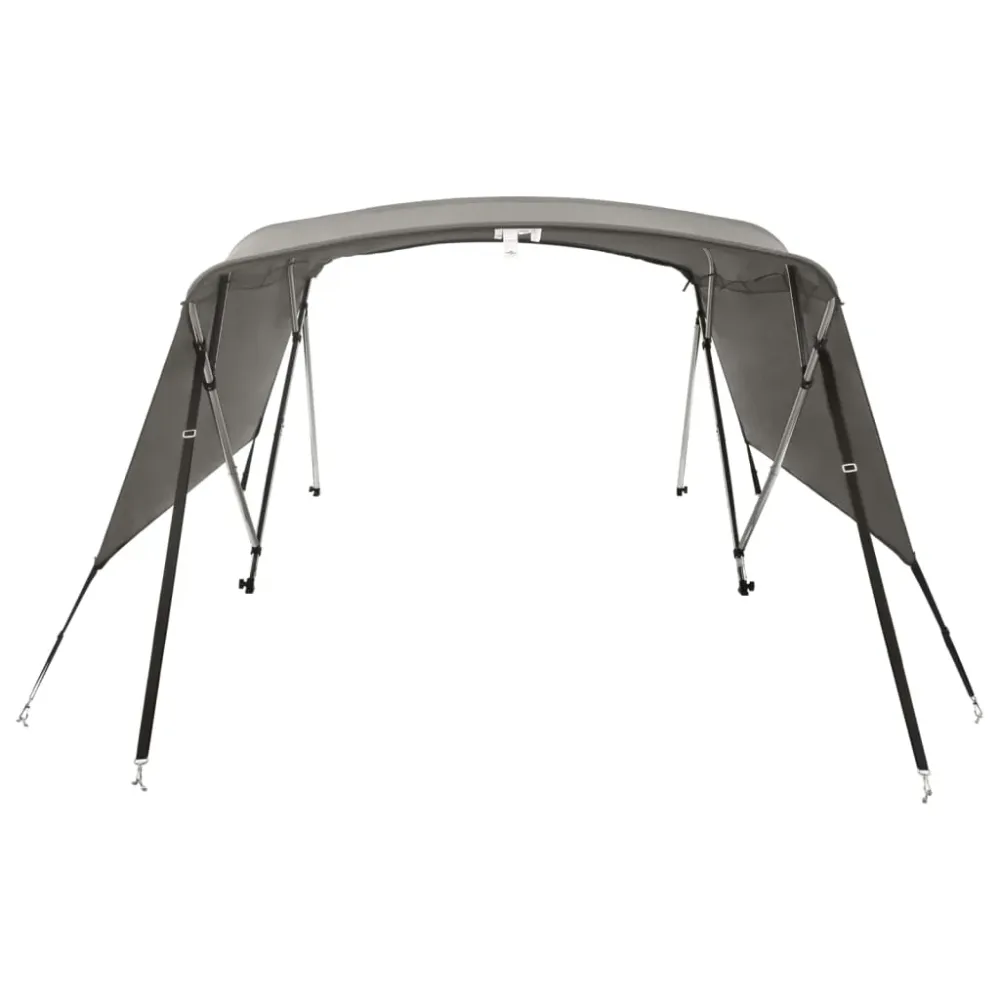 vidaXL négyágú bimini tető oldalfalakkal 243 x (170-182) x 137 cm