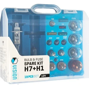 VISION H7 + H1 12V + 17 elemes izzó pótlólagos készlet VISION H7 + H1 12V + 17 elem