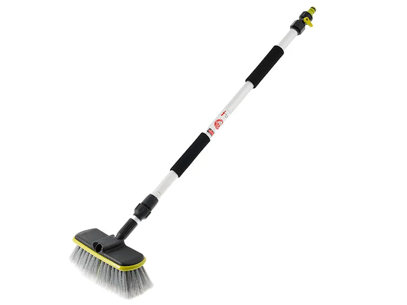 20 cm / 8" vízáramú kefe 80 - 130 cm-es teleszkópos nyéllel