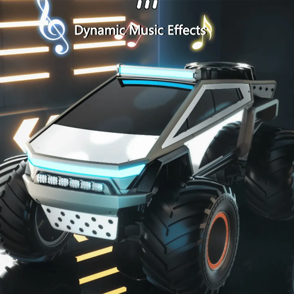 Cybertruck kisteherautó 1:14 méretarányú ötvözet távirányítós autó