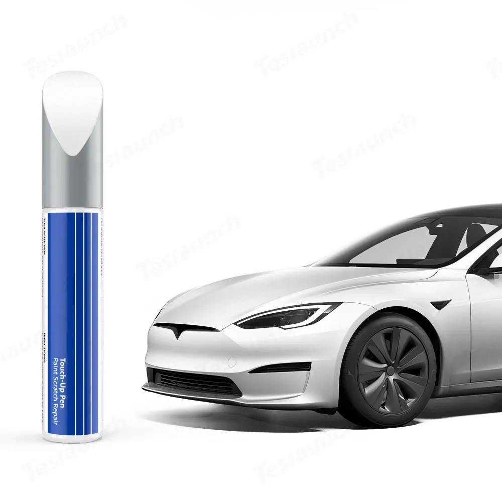 Model S 2012+ Karosszéria javítófesték Tesla- Pontosan az OEM gyári karosszéria színének megfelelő karcjavító készletek