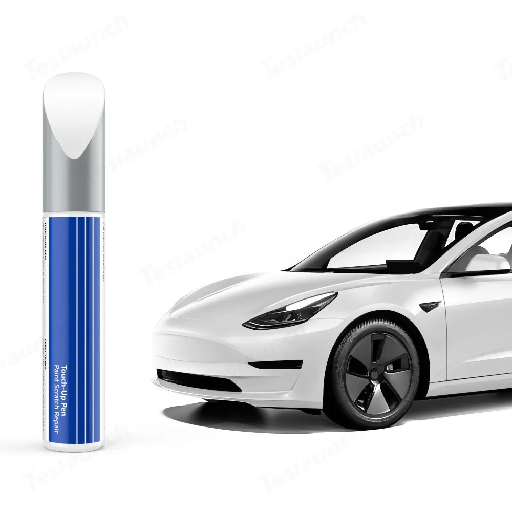 Model 3 2017+ karosszéria-javító festék Tesla- Pontosan az OEM gyári karosszéria színének megfelelő karcjavító készletek