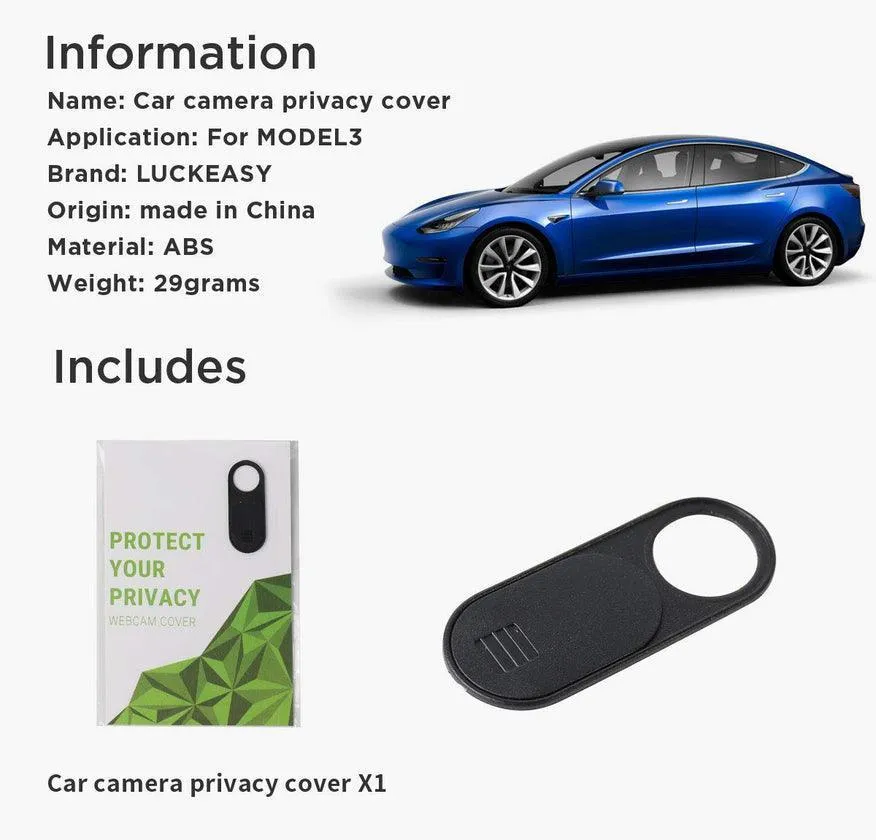 Model 3/Y kabin bütykös burkolat Tesla (2017-2020)