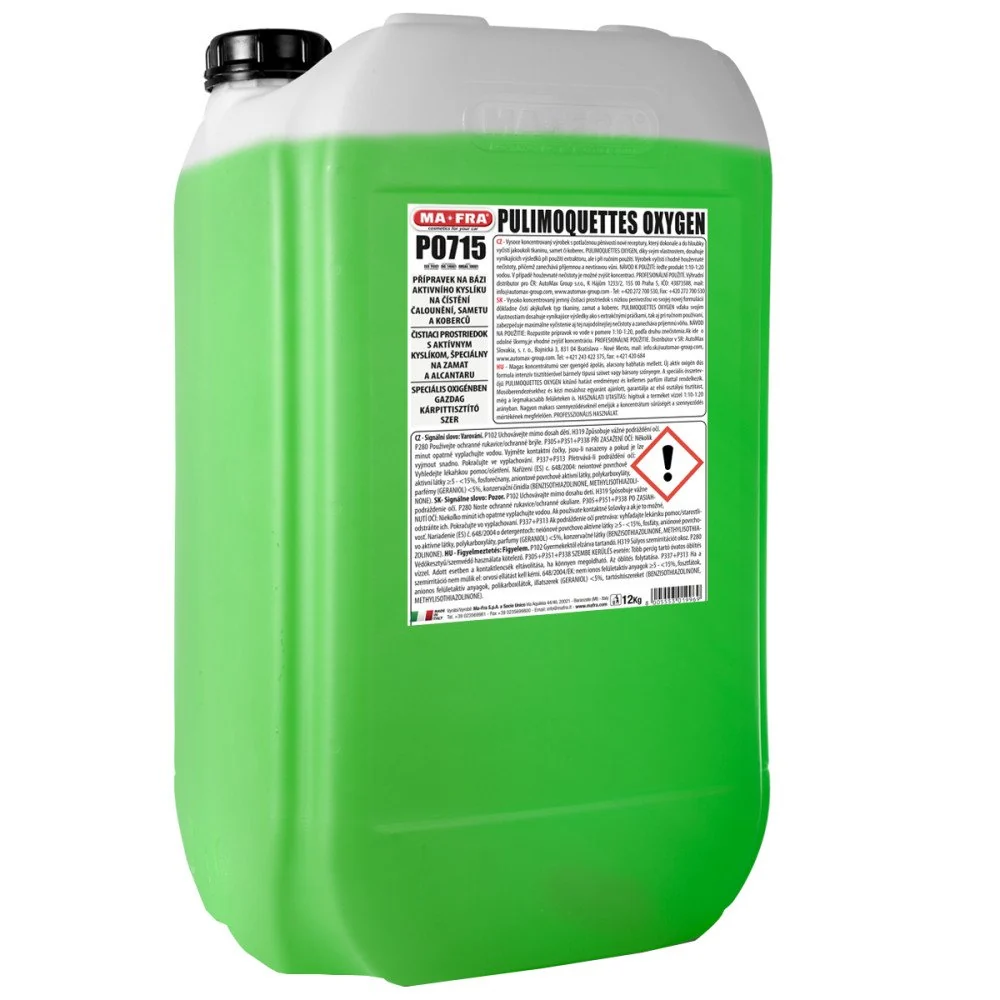 Autóbelső tisztító Mafra Pulimoquettes, 25kg
