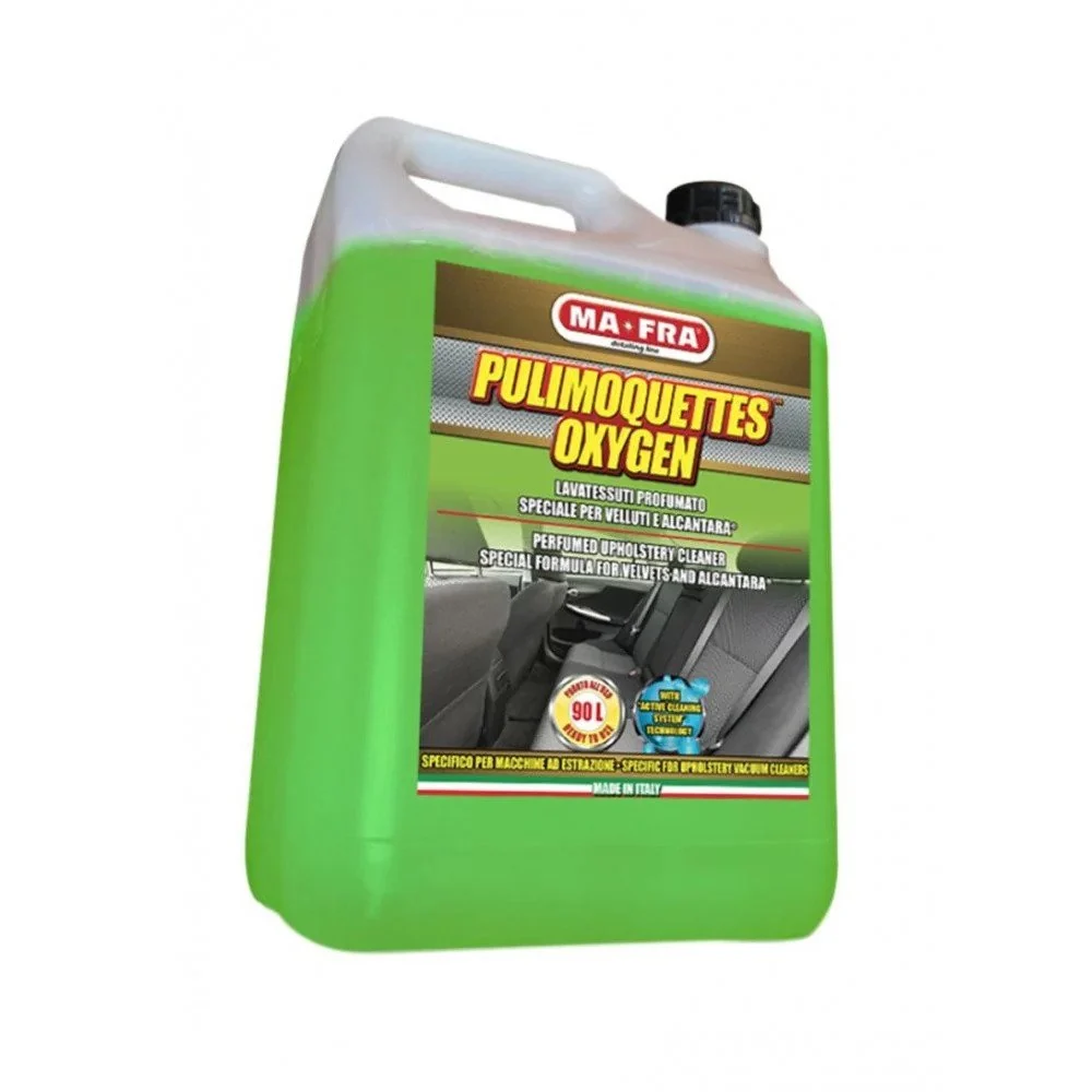 Kárpit és Alcantara tisztító Ma-Fra Pulimoquettes Oxygen, 4,5L