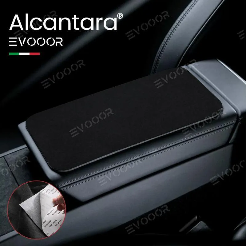2024+ Model 3 Highland Alcantara középkonzol kartámasz doboz védőbetét matrica Tesla