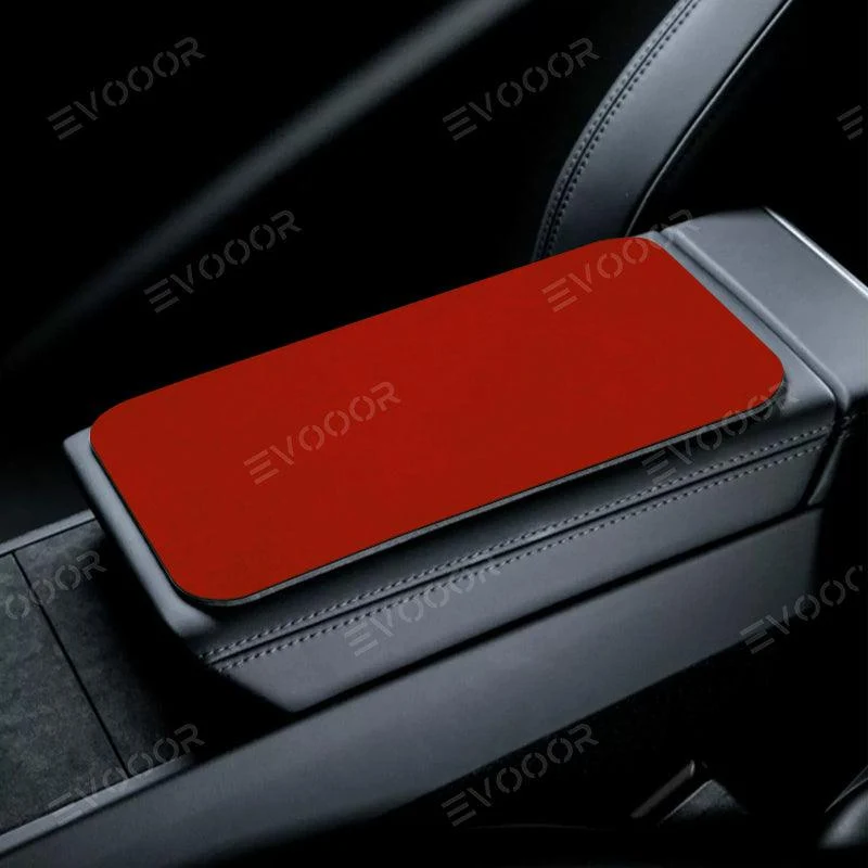 2024+ Model 3 Highland Alcantara középkonzol kartámasz doboz védőbetét matrica Tesla