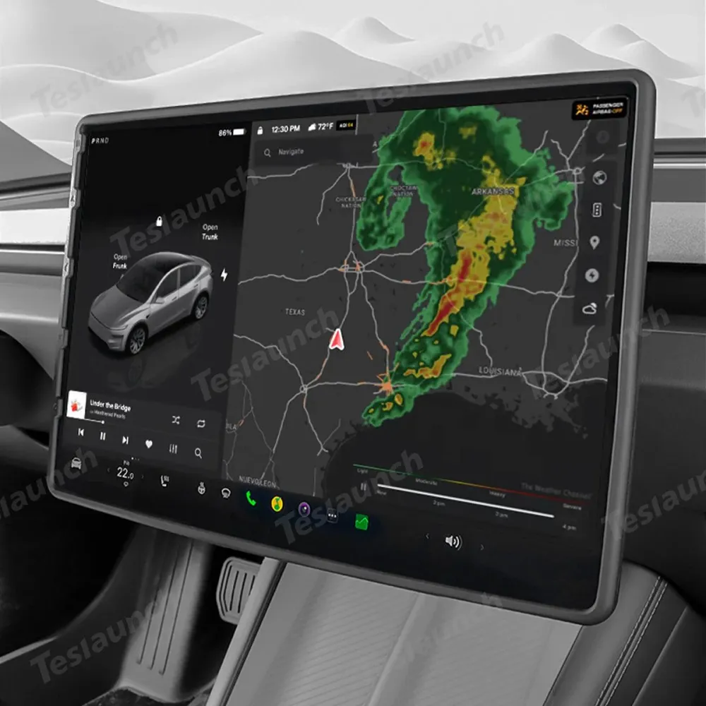 Multifunkciós képernyővédő keret Tesla Model Y Juniper 2025+-hoz