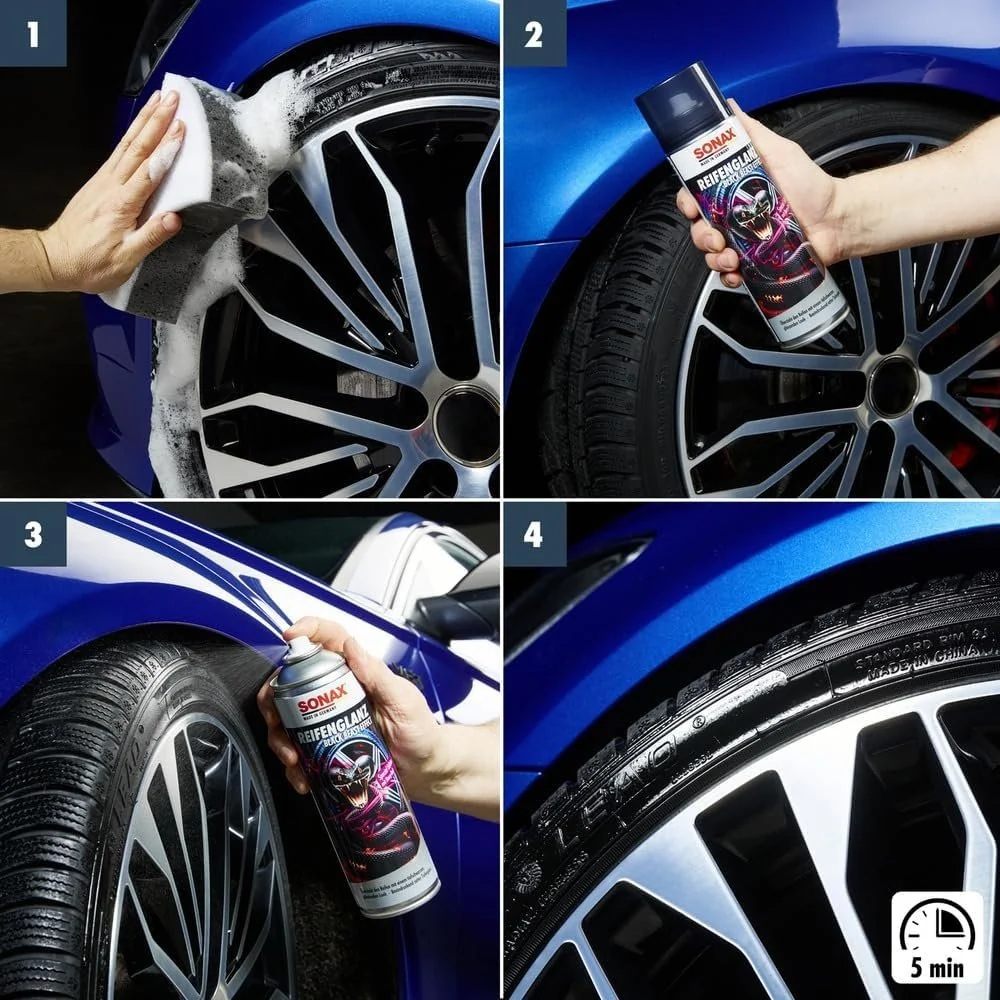 Gumiabroncs fény spray Sonax Beast, 500ml