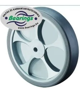 Alapkerék 125 B44.126 szürke terhelhető: 120kg (BS)