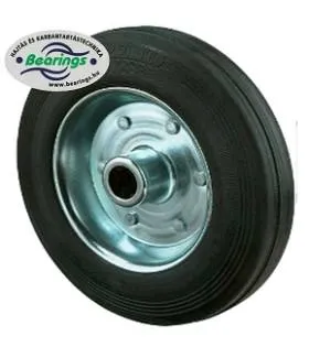 Alapkerék 125 B55.125 fekete terhelhető: 100kg (BS)
