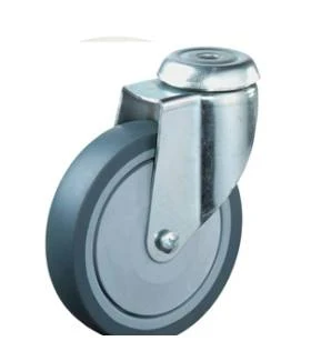Hátfuratos kerék 125 C101.A85.125 forgó villa szürke terhelhető: 100kg (BS)