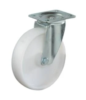 Talpas kerék 100 L400.B10.100 forgó villa PA fehér terhelhető: 125kg (BS)
