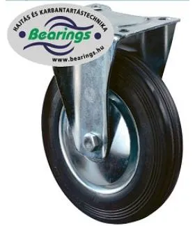 Talpas kerék 100 L410.B55.101 fix villa fekete terhelhető: 70kg (BS)