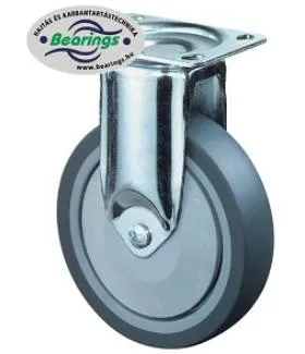 Talpas kerék 125 C110.A85.125 fix villa szürke terhelhető: 100kg (BS)