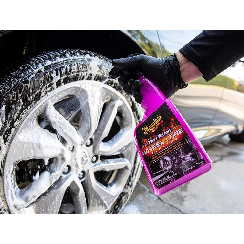 Kerék- és gumiápoló Meguiar's Hot Rims, 709ml