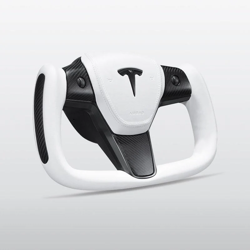 Tesla Model 3/Y Yoke stílusú szénszálas kormánykerék