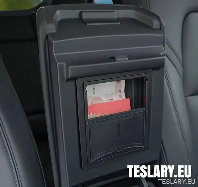 Tesla Model 3/y kartámasz rejtett tárolási diák stílus