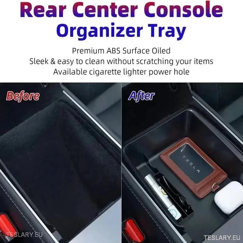 Tesla 3/Y tartozékok 3 darab központi konzol szervezőcsomag