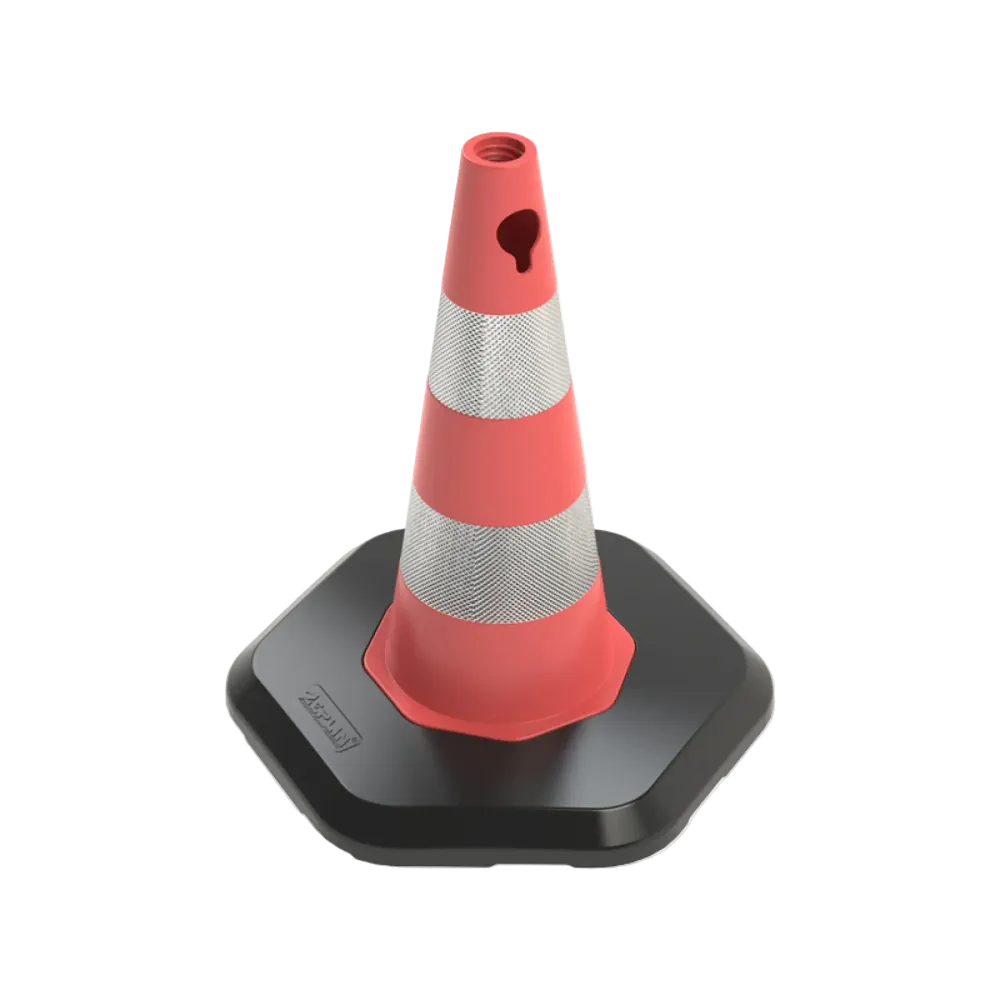 50 cm PVC Közlekedési bója - dupla fényvisszaverő