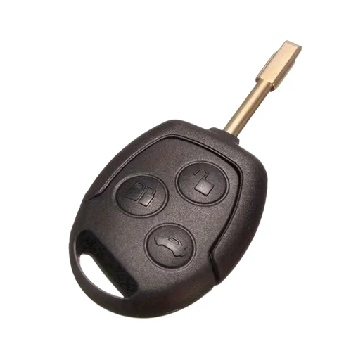Ford bicskakulcs 3 gombos szilikon tok Fekete-Piros