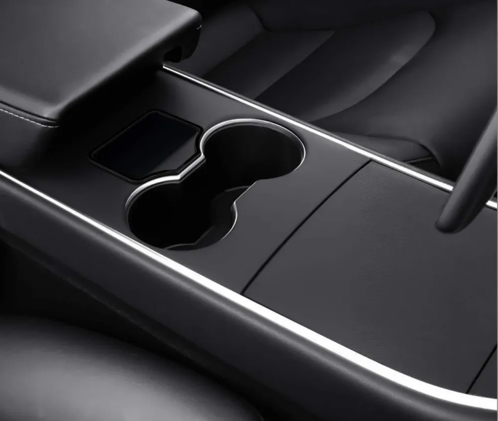 Tesla Model 3/Y középkonzoli kulcskártya-rendező tárolóval - prémium minőség (2017-2024)