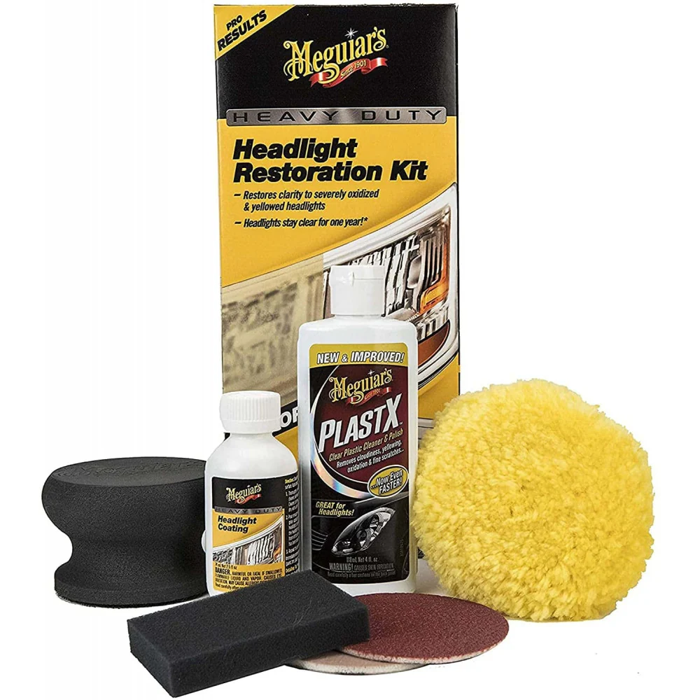 Fényszóró-helyreállító készlet Meguiar Heavy Duty