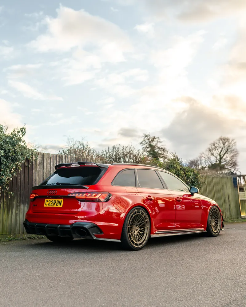CT-Design karbon diffúzor Audi RS4 2.9TFSI B9/9.5 2016-2024