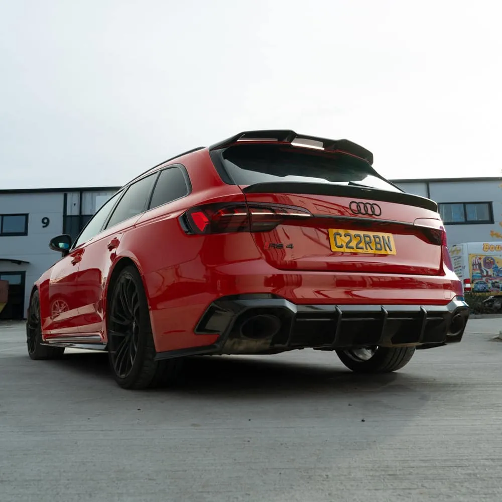 CT-Design karbon diffúzor Audi RS4 2.9TFSI B9/9.5 2016-2024