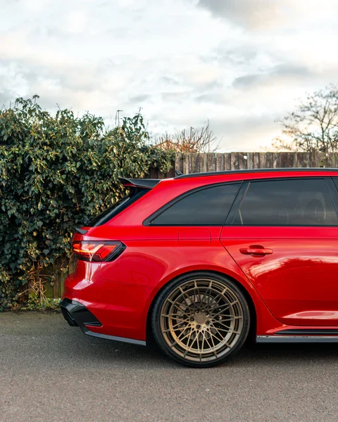 CT-Design karbon diffúzor Audi RS4 2.9TFSI B9/9.5 2016-2024