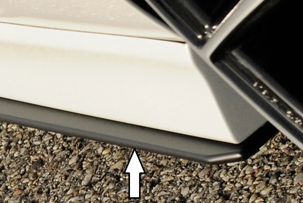 Rieger oldalsó küszöbök Volkswagen Golf MK7 R / R-Line