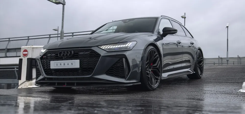Urban Automotive karbon diffúzor oldalsó küszöb Audi RS6 C8