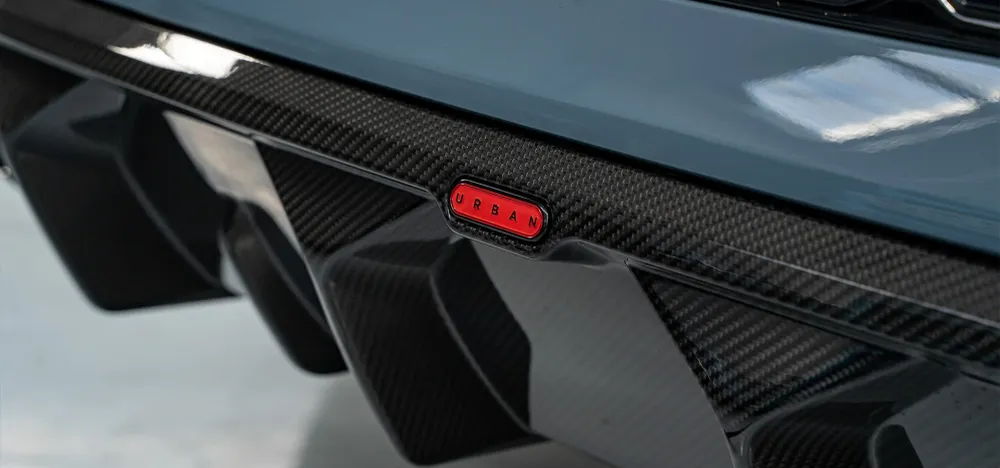 Urban Automotive szénszálas diffúzor Audi RS3 8Y Hatchbackhez