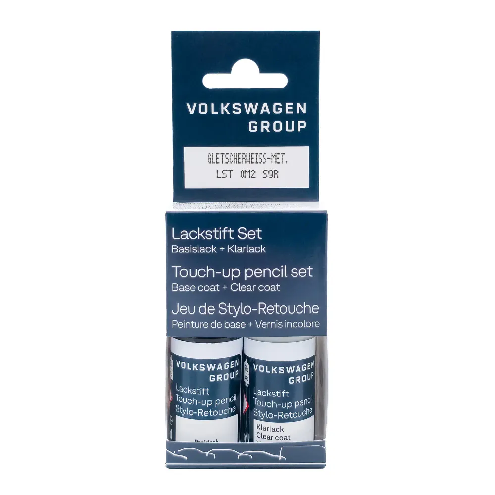 VW festékszóró színkód S9R Festékszóró készlet - Glacier white metallic - LST0M2S9R
