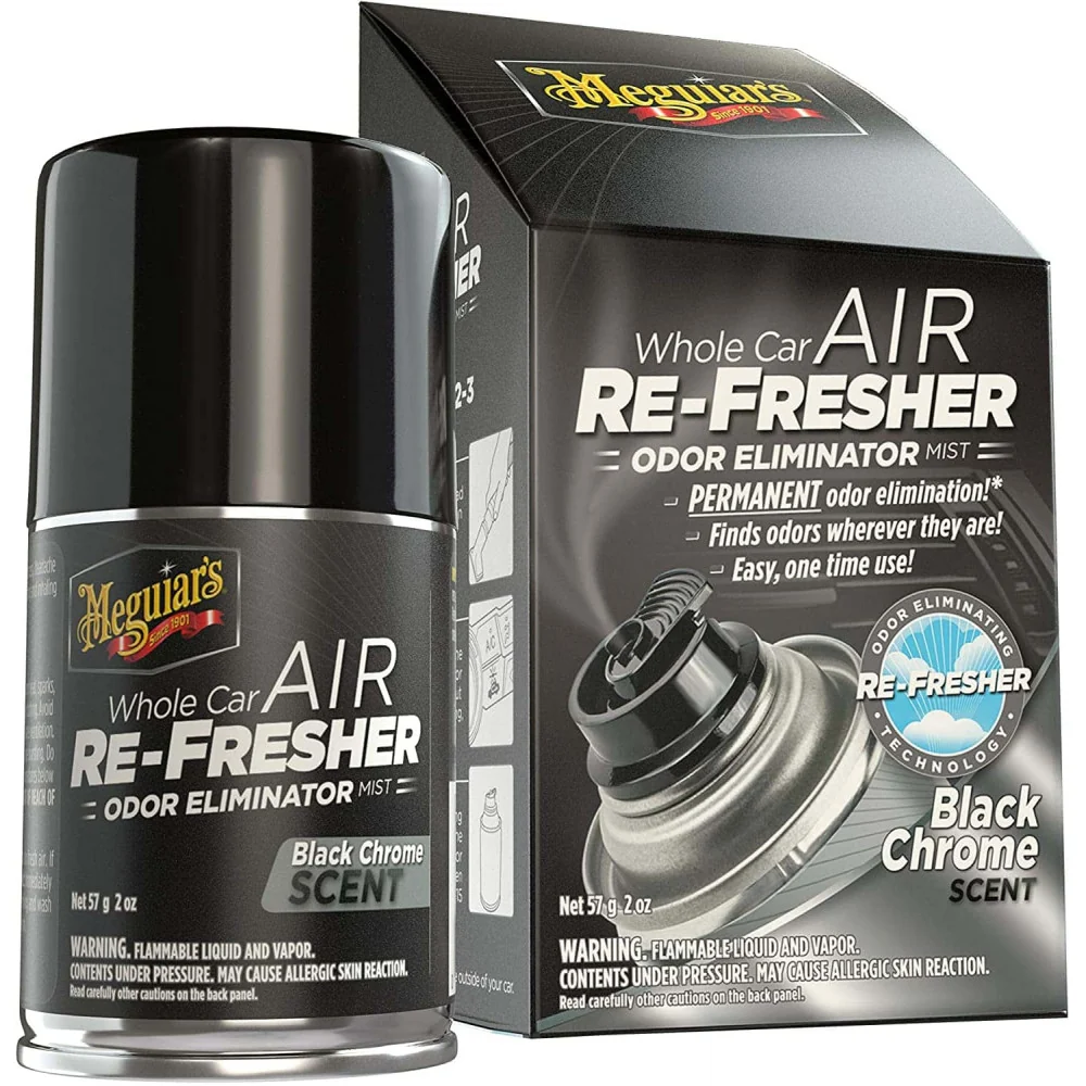 Air Re-Fresher szagtalanító Meguiars fekete króm illat