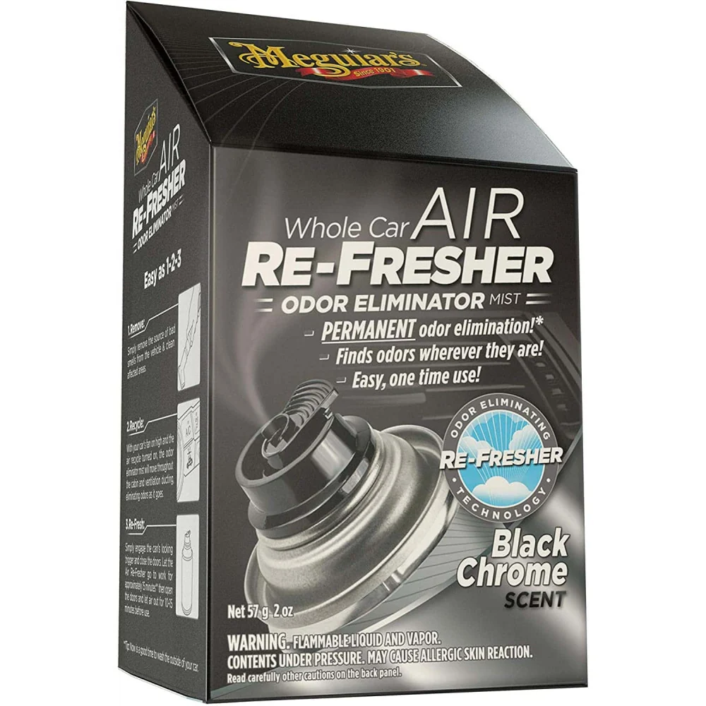 Air Re-Fresher szagtalanító Meguiars fekete króm illat