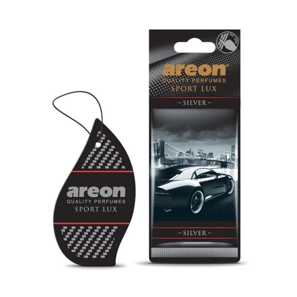 Auto légfrissítő Areon Sport Lux, Ezüst