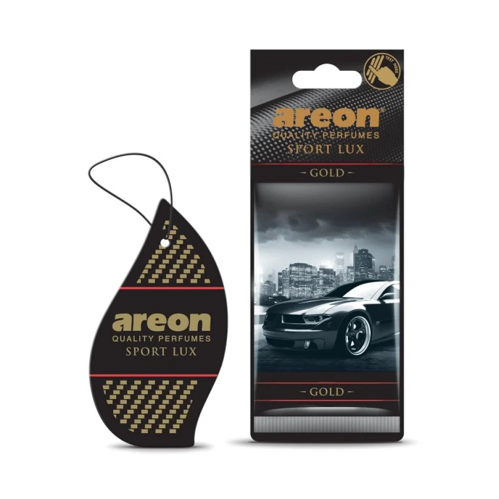 Auto légfrissítő Areon Sport Lux, Gold