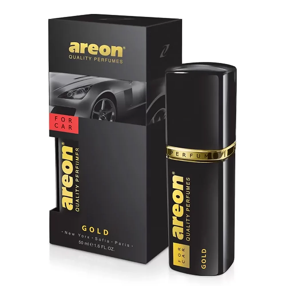 Autós légfrissítő Areon autóhoz, arany, 50ml