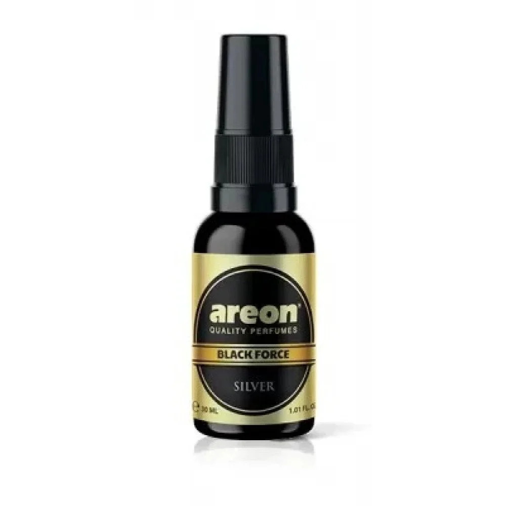 Koncentrált légfrissítő Areon Black Force, Ezüst, 30ml